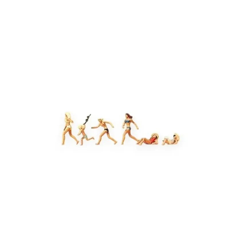 6 figurines à la plage - Preiser 79066 - N 1/160 Paiement Sécurisé